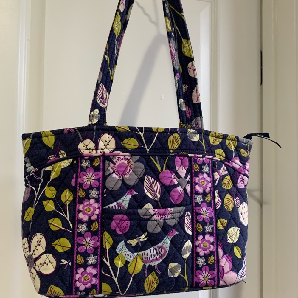 Vera Bradley Hand Bag Blue Multi